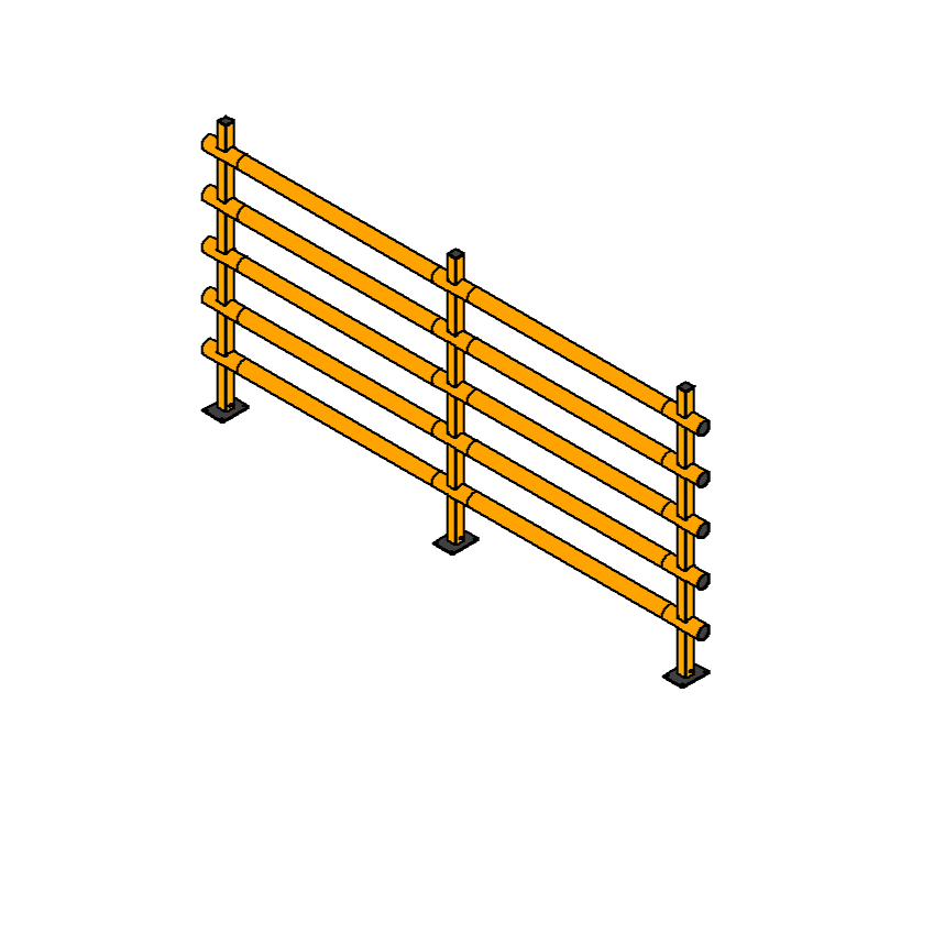 brandsafe-anti-topple-barrier-absturzsicherung-2-8-m-gelb-grau image 3
