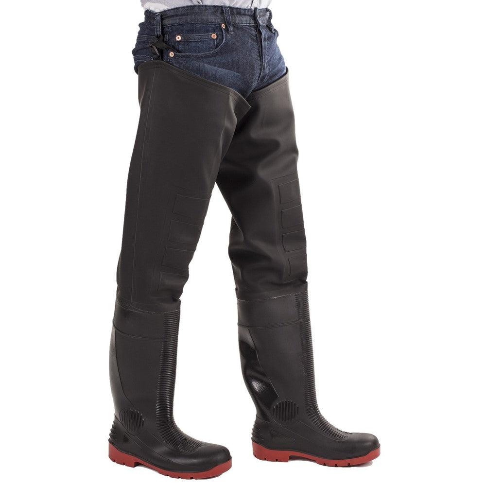 amblers-safety-rhone-s5-schenkel-wathose-schwarz-pvc image 1