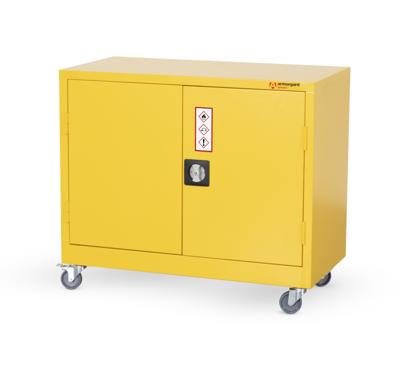 armorgard-safestor-hmc1-gefahrstoffschrank-mobil-mit-rollen image 5