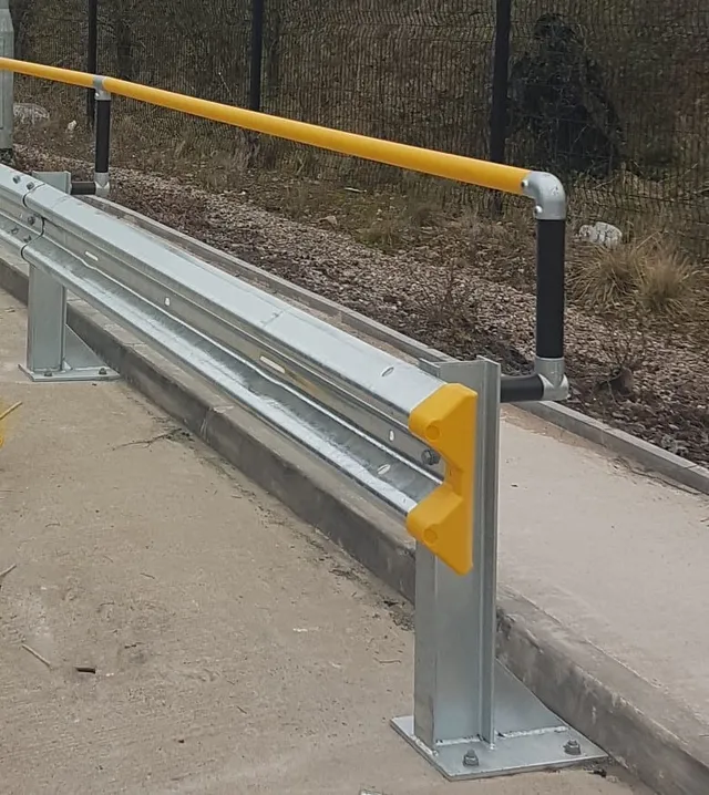 brandsafe-armco-760hr-schutzplanke-handlauf-1100-mm-verzinkt image 1