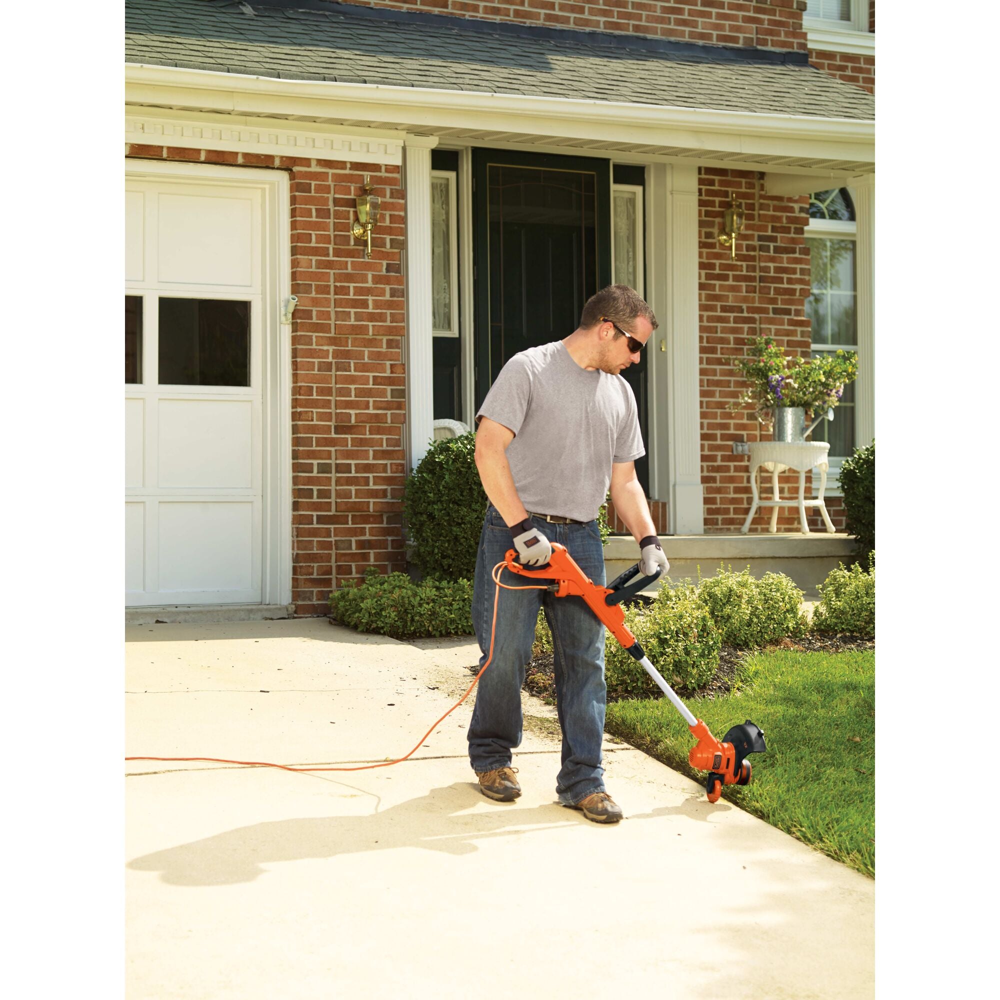 black-decker-rasentrimmer-elektro-6-5a-35cm-kantenschneider image 2