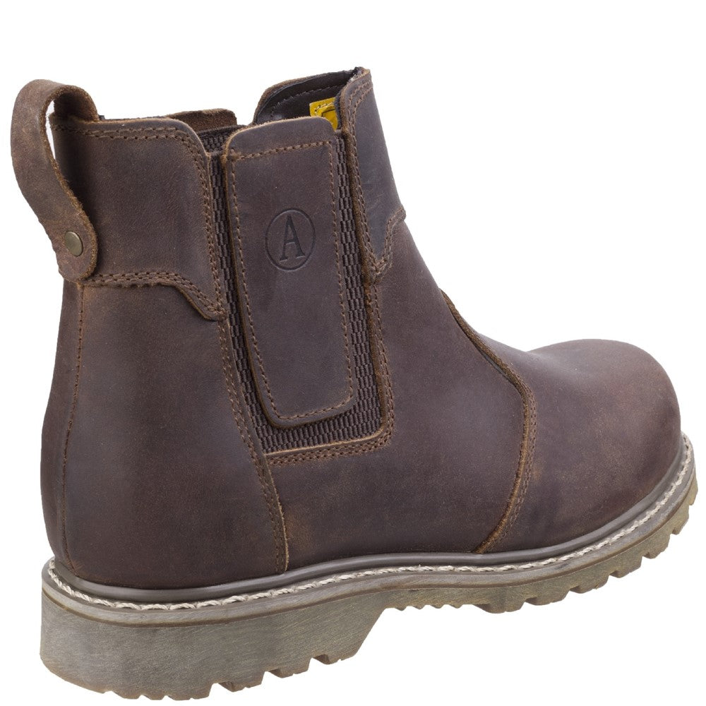 amblers-safety-abingdon-arbeitsstiefel-braun-leder-schlupf-ob image 2