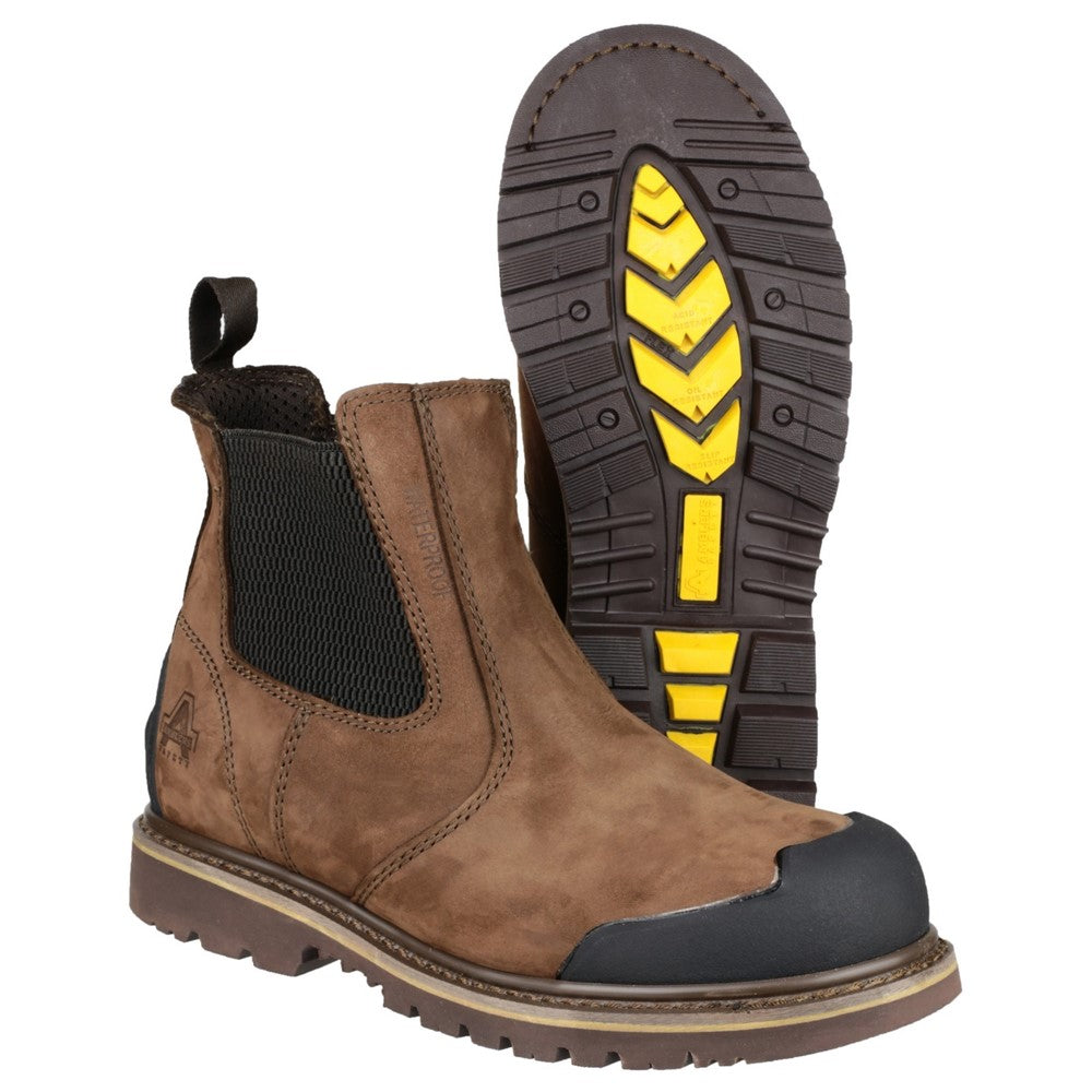 amblers-safety-fs225-chelsea-s3-sra-sicherheitsstiefel-braun image 3