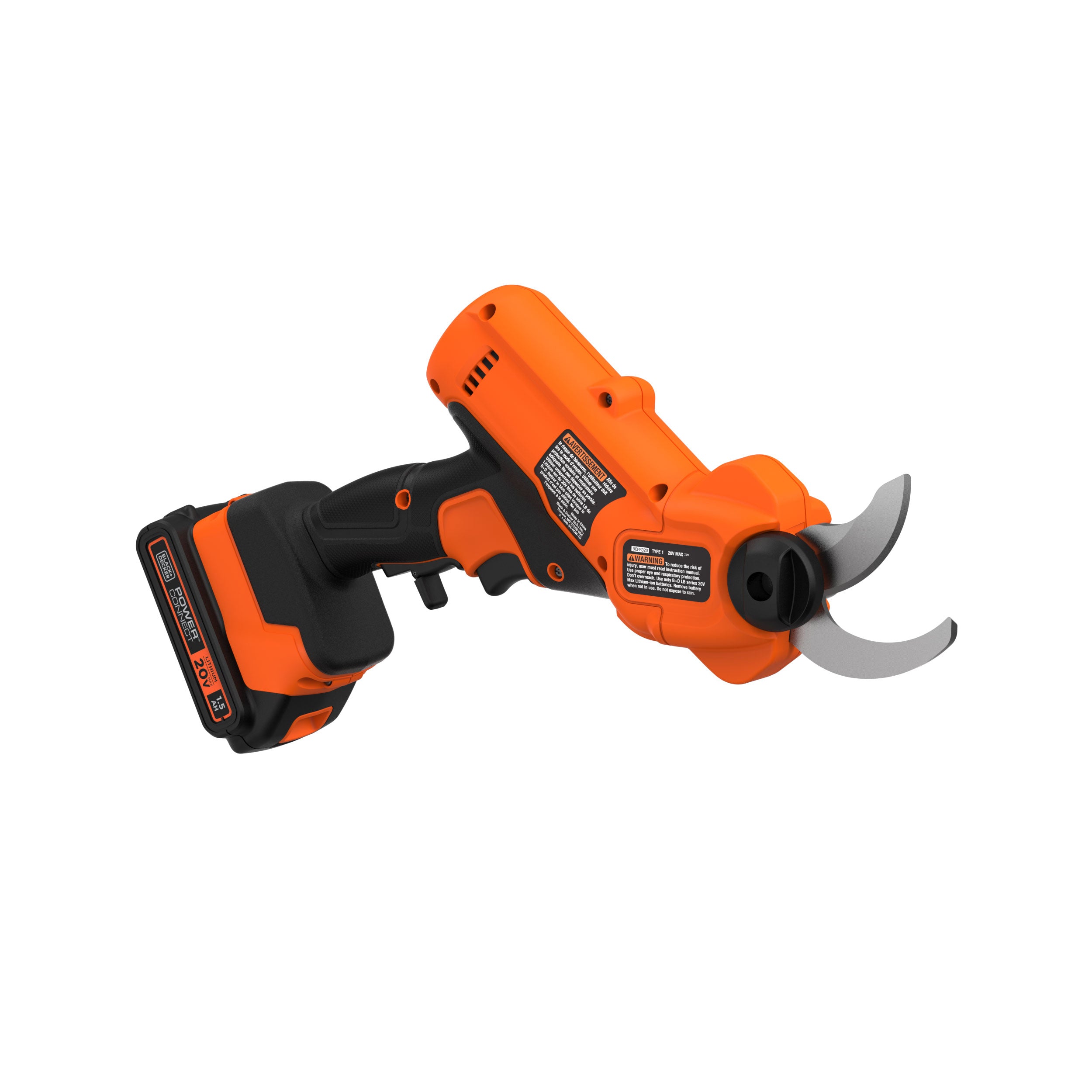 black-decker-powerconnect-20v-akku-astschere-mit-akku image 6