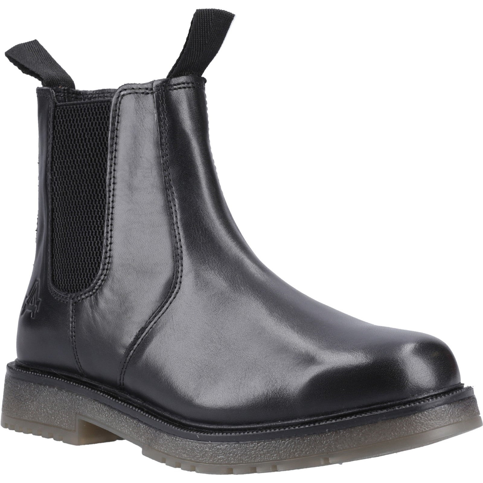 amblers-colchester-dealer-berufs-chelsea-boots-schwarz image 1