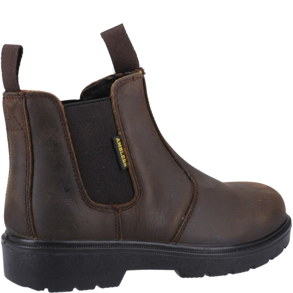 amblers-safety-fs128-sb-dealer-boots-braun-10-5 image 2