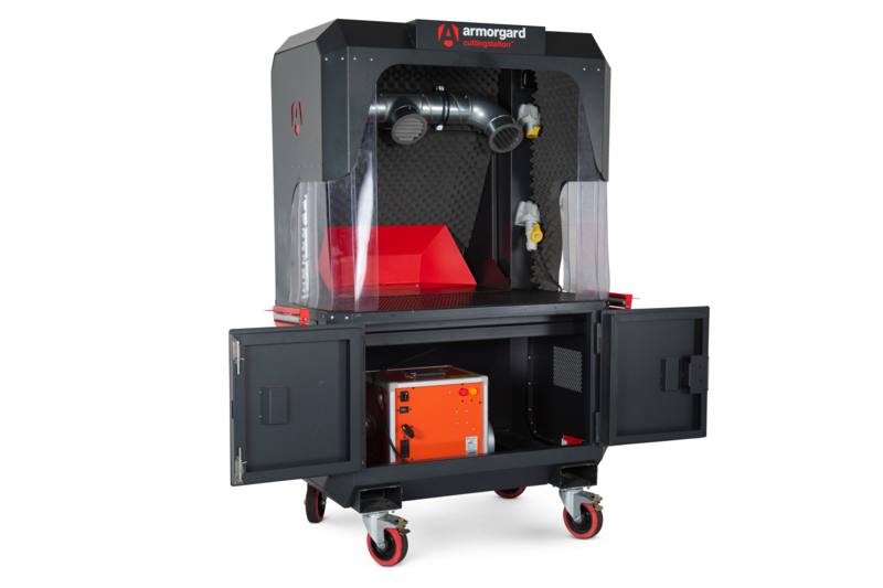 armorgard-cuttingstation-ss7x-schneidstation-mit-absaugung image 1