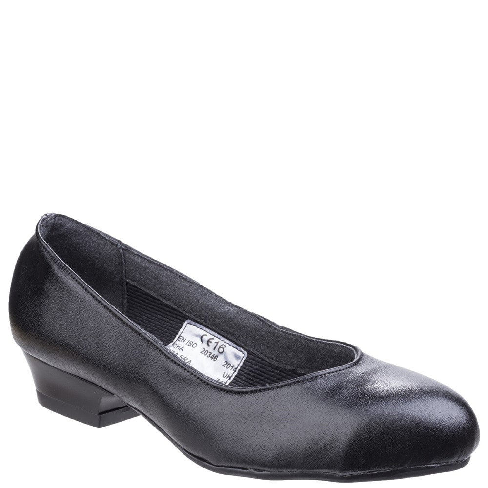 amblers-safety-shoes-fs96-sicherheitsschuhe-schwarz-damen-stahlkappe image 1