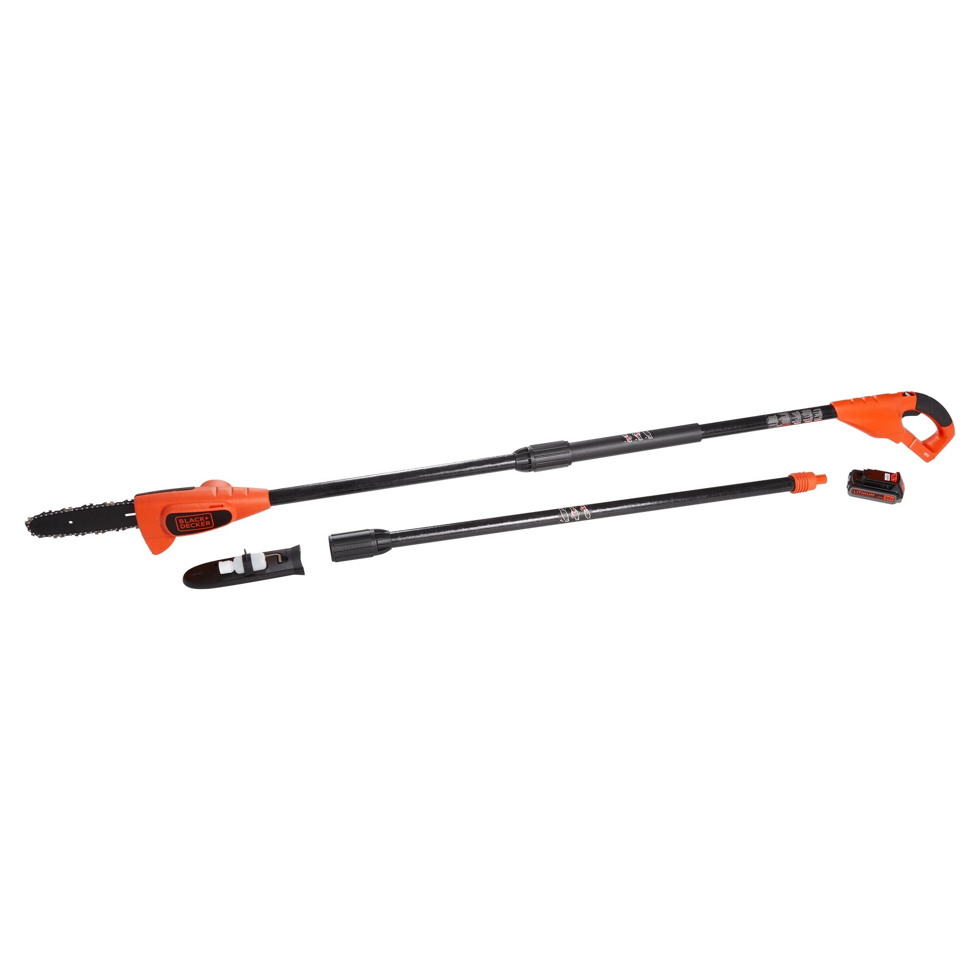 black-decker-outdoor-20v-max-akku-set-strauchschere-hochentaster image 3