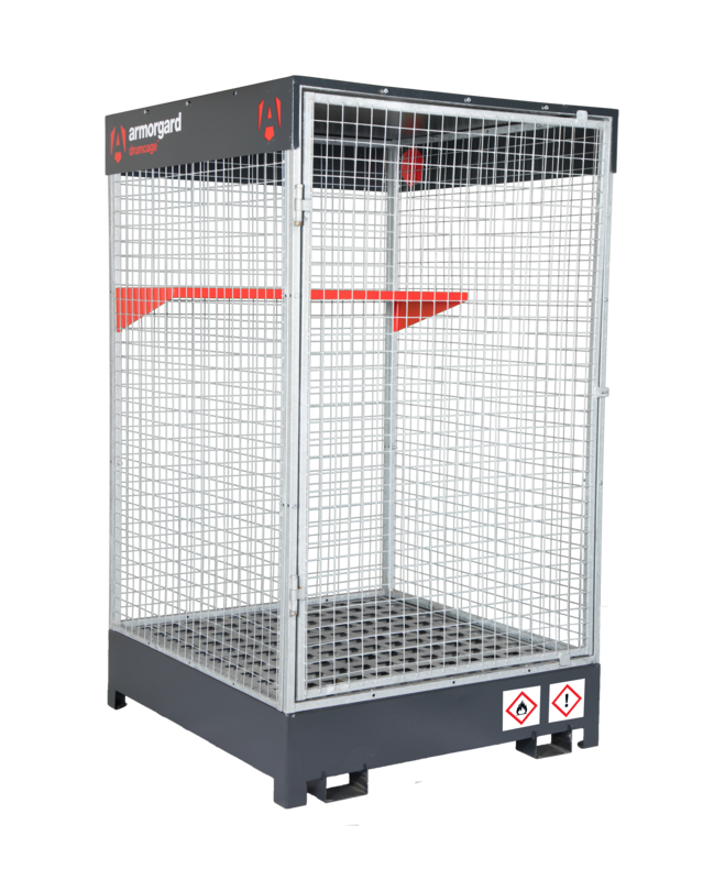 armorgard-drumcage-drc4-gefahrstofflager-4-f-sser-mit-wanne image 2
