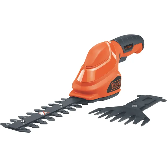 black-decker-outdoor-3-6v-strauch-und-grasschere-kombi-set image 1